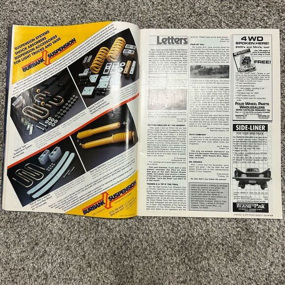 Petersen’s 4 Wheel & Off Road ‘83 Chevy Blazer Ford Bronco Vintage 1983 Magazine - Picture 3 of 8